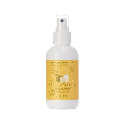 TOOFRUIT Apsauginis purškiklis plaukams nuo utėlių “Chasse Ô Poux”, nuo 3 metų, ., 125 ml