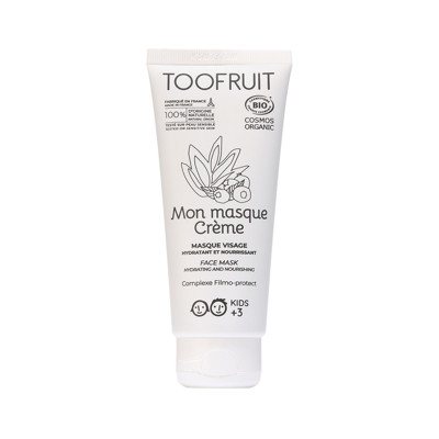 TOOFRUIT Drėkinanti veido kaukė vaikams “Mon Masque Creme”, nuo 3 metų, ., 100 ml