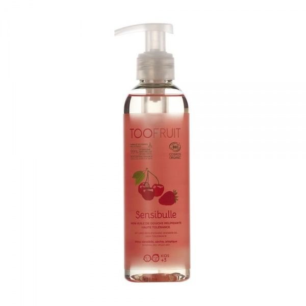 TOOFRUIT dušo aliejus vaikams SENSIBULLE, nuo ., 200 ml, 3 m