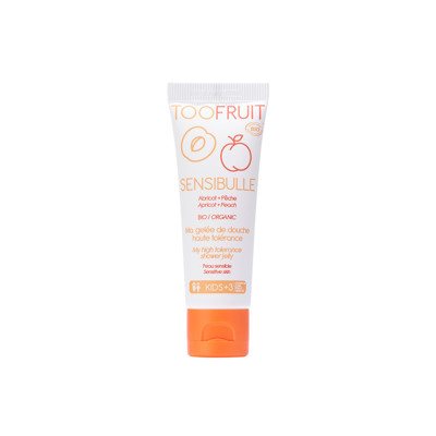 TOOFRUIT Dušo želė vaikams “Sensibulle”, nuo 3 metų, ., Abrikosas ir Persikas, 25 ml