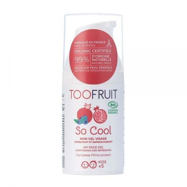 TOOFRUIT gelinis veido kremas vaikams SO COOL, nuo ., 30 ml, 5 m