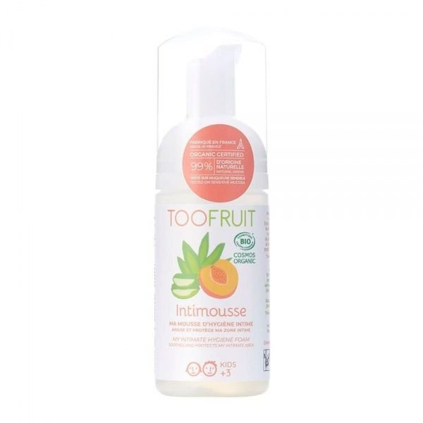 TOOFRUIT intymios higienos putos vaikams INTIMOUSSE, nuo ., 100 ml, 3 m
