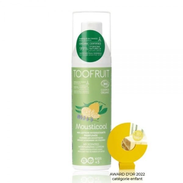 TOOFRUIT losjonas vaikams MOUSTICOOL, nuo ., 100 ml, 3 m