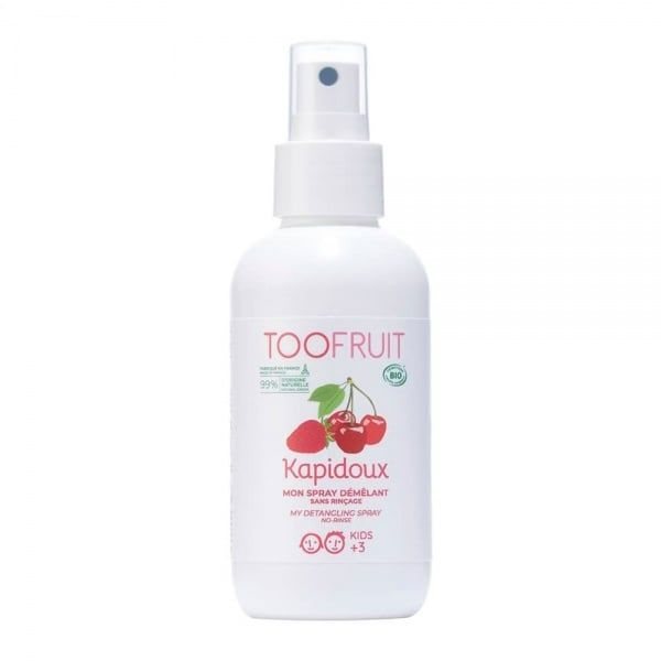 TOOFRUIT purškiamas plaukų kondicionierius vaikams KAPIDOUX, nuo ., 125 ml, 3 m