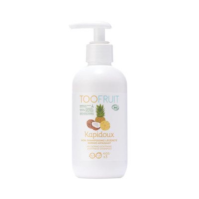 TOOFRUIT Šampūnas vaikams “Kapidoux”, nuo 3 metų, ., Ananasas ir Kokosas, 200 ml