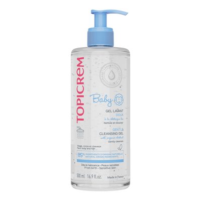 TOPICREM BABY, švelni prausiamoji želė, 500 ml