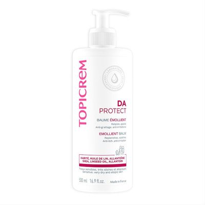 TOPICREM DA PROTECT, maitinamasis balzamas atopinei odai, 500 ml