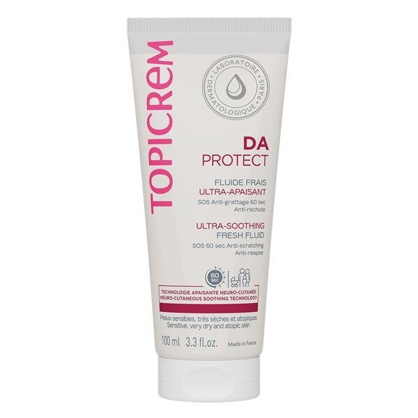 TOPICREM DA PROTECT maitinamoji, raminamoji emulsija atopinei odai, 100 ml