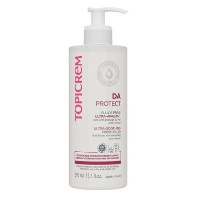 TOPICREM DA PROTECT, Ultra-Soothing Fresh, emulsija, 390 ml