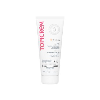 TOPICREM, drėkinamasis, apsauginis kūno losjonas SPF15, MELA, 200 ml