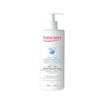 TOPICREM BABY, drėkinamasis losjonas nuo pirmų dienų, 500 ml