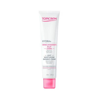 TOPICREM drėkinamasis, skaistinamasis kremas HYDRA+ Light, 40 ml