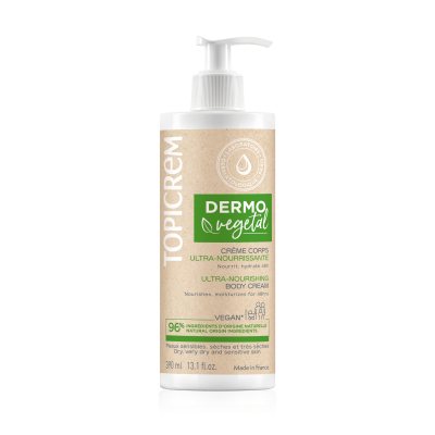 TOPICREM kūno kremas DERMOVEGETAL, 390 ml