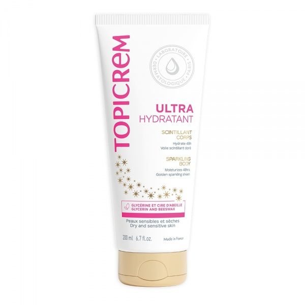 TOPICREM kūno losjonas SPARKLING, 200 ml