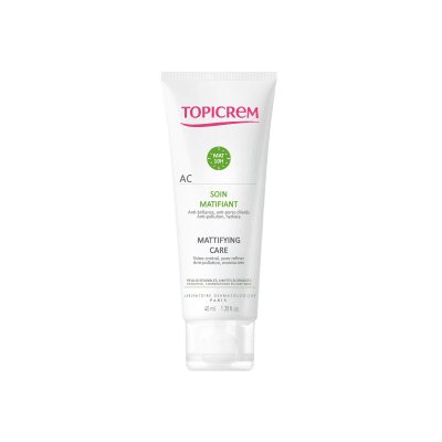 TOPICREM matiškumo suteikianti drėkinamoji emulsija AC MAT, 40 ml