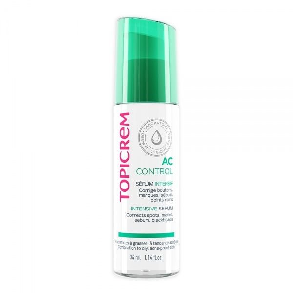 TOPICREM naktinis veido serumas AC CONTROL, 34 ml