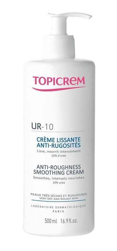 TOPICREM UR-10 Kremas su šlapalu išsausėjusiai odai, 500 ml