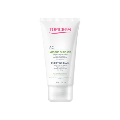 TOPICREM valomoji molio kaukė AC PURIFYING, 50 ml