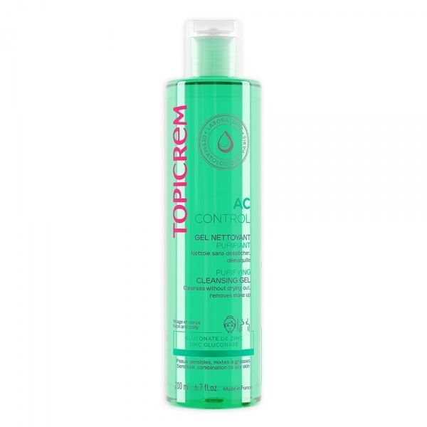 TOPICREM želė-prausiklis AC, 200 ml