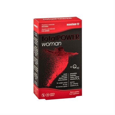 TOTALPOWER WOMAN, 30 tablečių