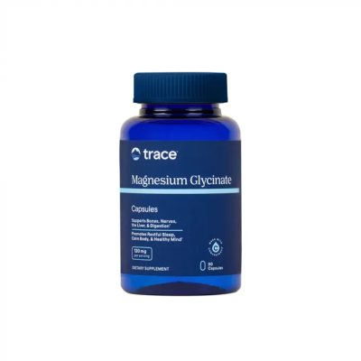 TRACE MINERALS 120mg Magnio glicinatas, kapsulės N180