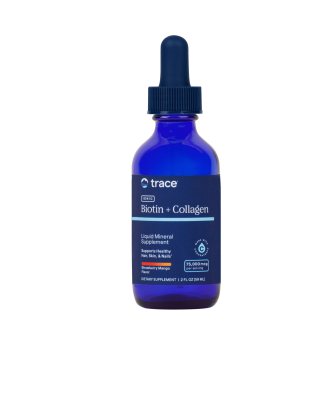 TRACE MINERALS biotinas 20000 mcg ir kolagenas 30000 mcg, 59 ml