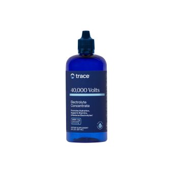 TRACE MINERALS elektrolitai sportui su kaliu CONCENTRACE 40 000 VOLTS, 237 ml
