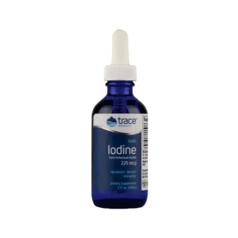 TRACE MINERALS joninis jodas iš kalio jodido, 225 mcg jodo, 59 ml