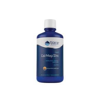 TRACE MINERALS kalcis/magnis/cinkas + vitaminas D, 473 ml