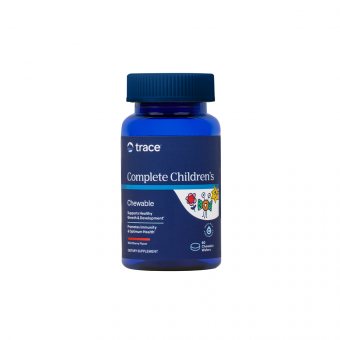 TRACE MINERALS kramtomųjų multivitaminų ir mineralų kompleksas vaikams, 60 kramtomųjų tablečių