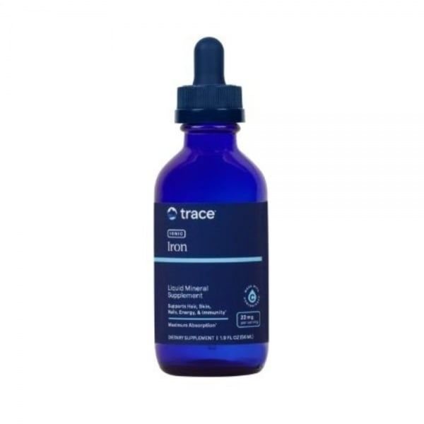 TRACE MINERALS maisto papildas geležis LIQUID IONIC IRON, 56 ml