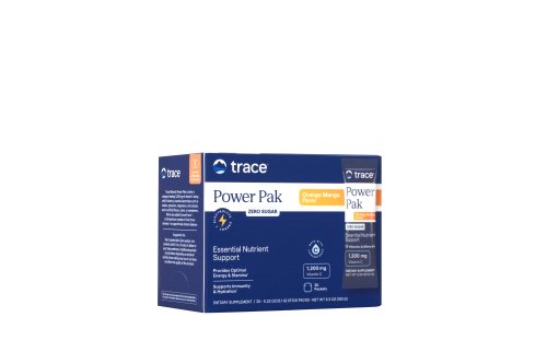 TRACE MINERALS POWER PACK Imunitetui ir energijai elektrolitai su vitaminu C N30