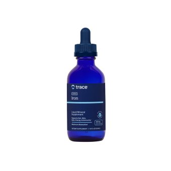 TRACE MINERALS skysta joninė geležis su mineralais, 56 ml