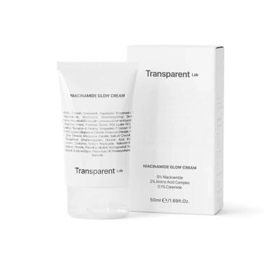 TRANSPARENT Lab NIACINAMIDE GLOW kremas, 50 ml