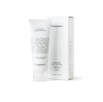 TRANSPARENT Lab TIME REVERSE BEAUTY SLEEP kaukė, 75 ml