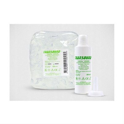 TRASOUND CRISTAL, ultragarsinis gelis, bespalvis, 5000 ml