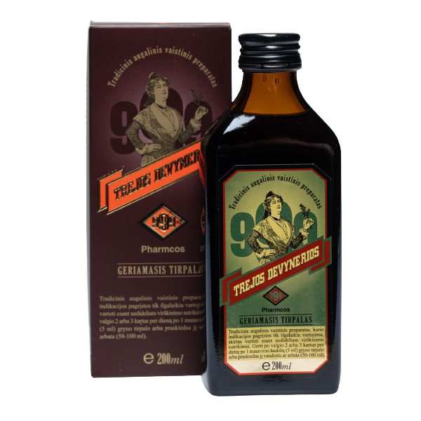 TREJOS DEVYNERIOS geriamasis tirpalas, 200 ml