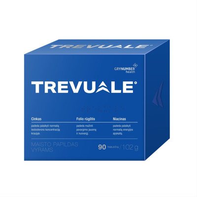 TREVUALE, tabletės N90, 102 g