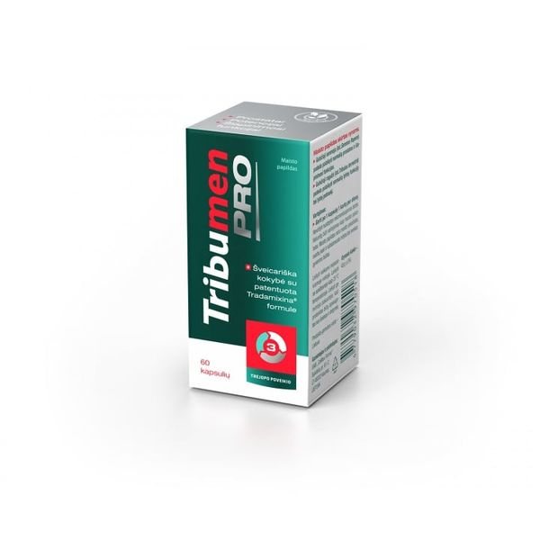 TRIBUMEN maisto papildas PRO, 60 kaps.