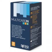 Trigliceridų kiekio kraujyje tyrimo juostelės, MULTICARE IN, 25 vnt