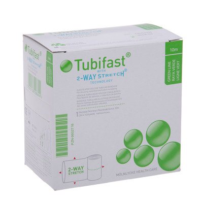 TUBIFAST TWO-WAY STRETCH, tubuliarinis tvarstis, x 10 m, 5 cm