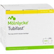 Tubuliarinis tvarstis TUBIFAST 2 WAY STRECH, x 10 m, geltonas, 10.75 cm