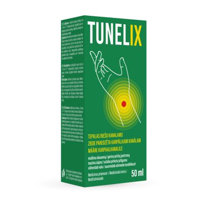 TUNELIX, tepalas riešo kanalams N1, 50 ml