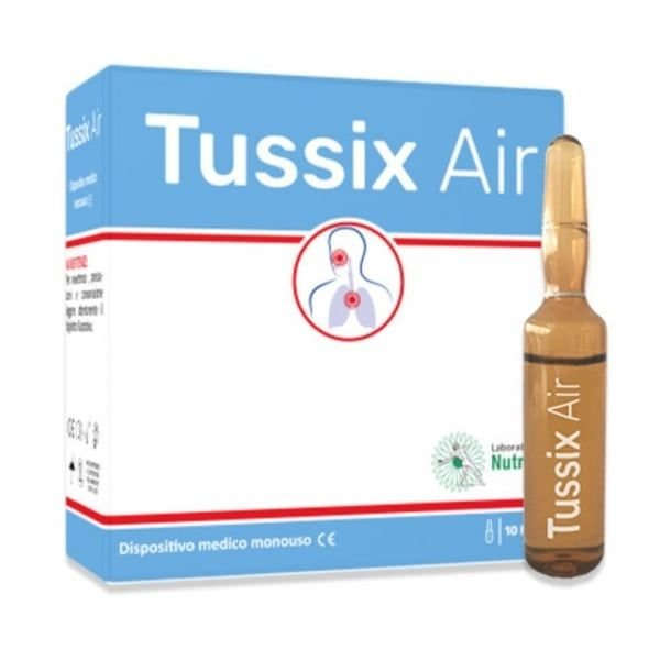 TUSSIX AIR inhaliavimo tirpalas, ampulės, x 5 ml, 10 vnt