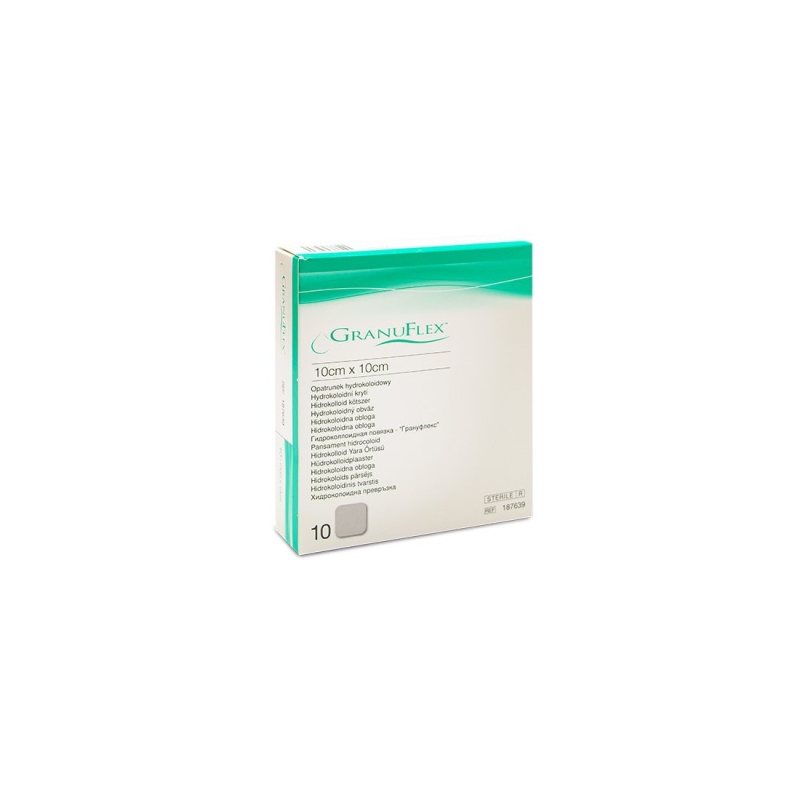 TVARSTIS HIDROKOL. GRANUFLEX N10, 10 x 10 cm