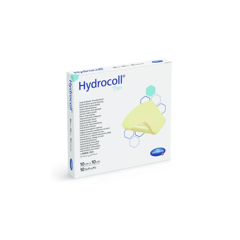 Tvarstis hidrokol. HYDROCOLL Thin N10, 10 x 10 cm