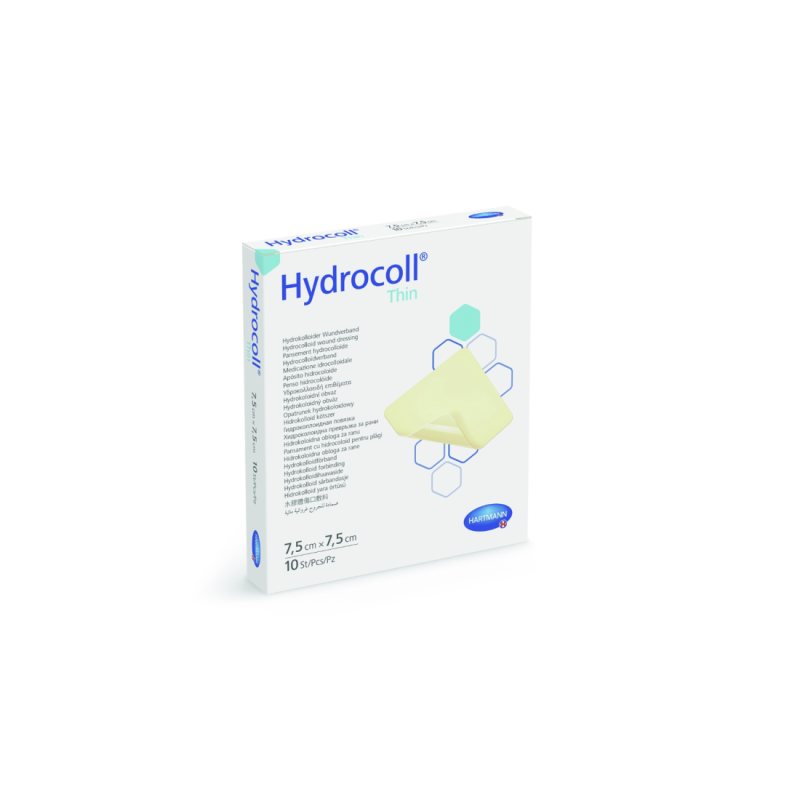 Tvarstis hidrokol. HYDROCOLL Thin N10, 7.5 x 7.5 cm