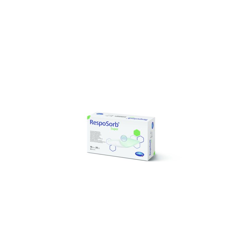 Tvarstis RESPOSORB Silicone absorb. N10, 10 x 20 cm