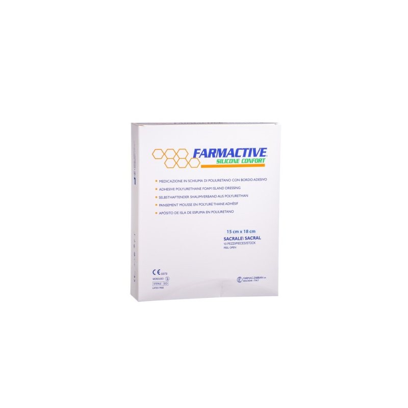 Tvarstis silik. FARMACTIVE Silicone confort N10, 15 x 18 cm