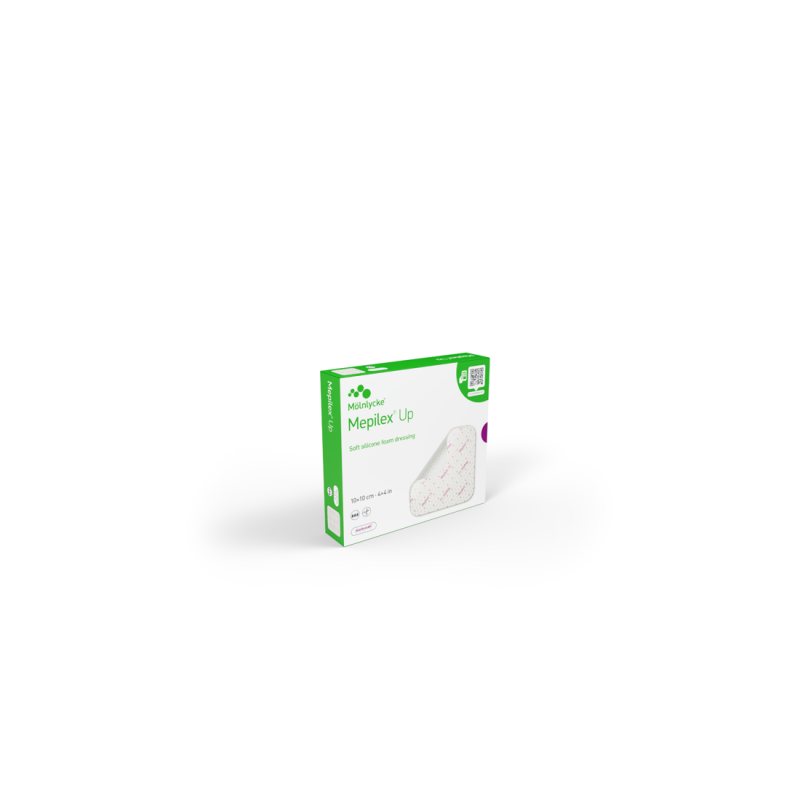 Tvarstis silik. MEPILEX Up N5, 10 x 10 cm